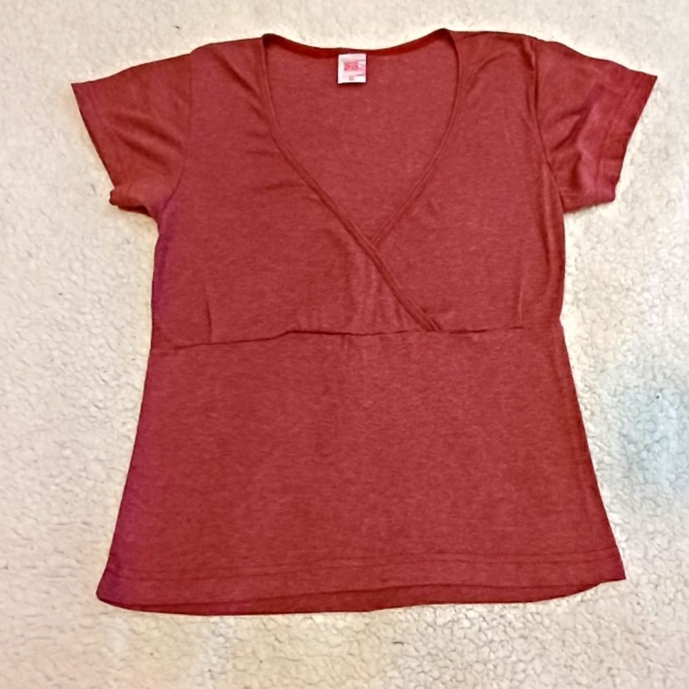 Colour 22 crossed front girls top Size XL